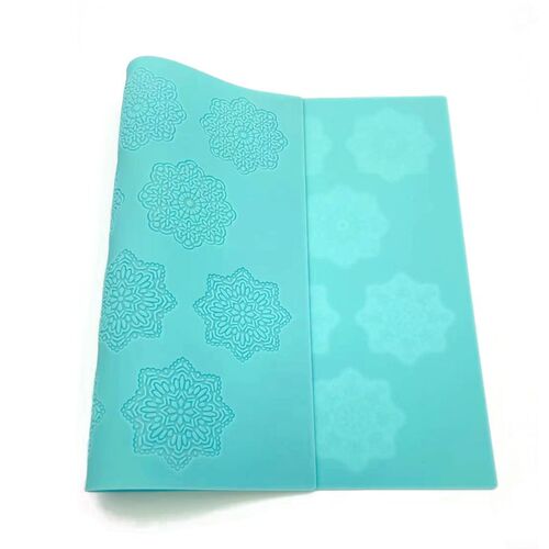 Flower Silicone lace cake mold Cake Decor Impression Mold B