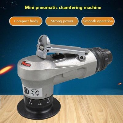 Mini Pneumatic Chamfering Machine Deburring 45Degree Arc