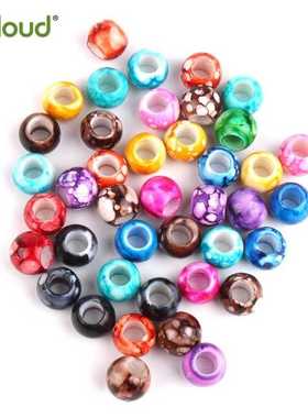 50pcs Kids Box Braids Beautiful Hair Beads for Child Multic