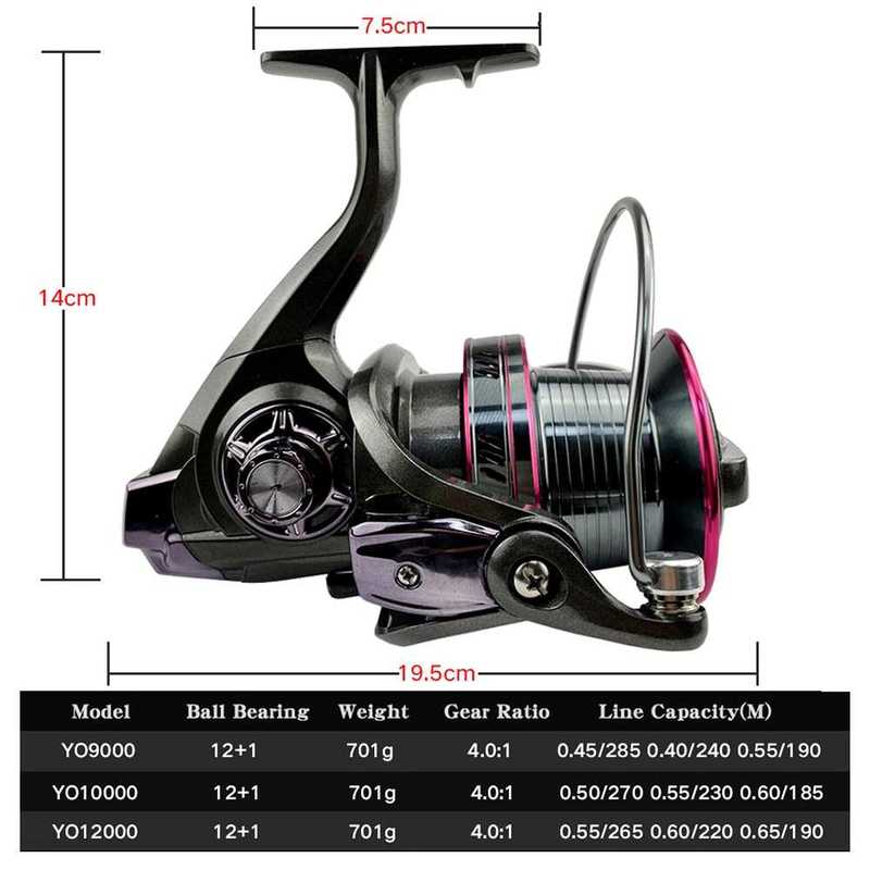 Spinning Fishing Reel Sensitive Ball Bearings Left/Right Han