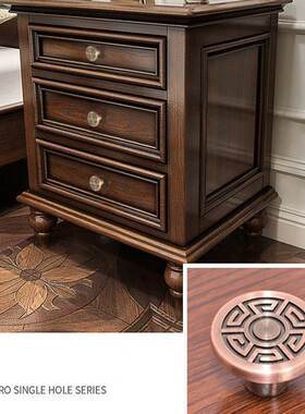 Modern drawer knob single hole metal Cupboard Door Handle gl