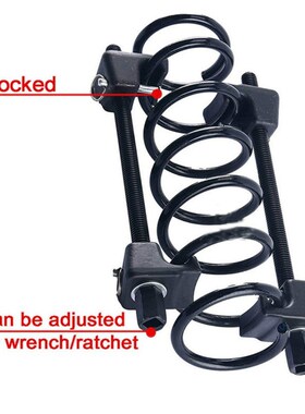 2Pc Heavy Duty Macpherson Strut Coil Spring Compressor Clamp