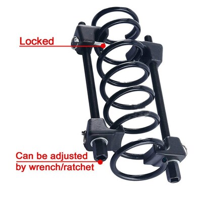 2Pc Heavy Duty Macpherson Strut Coil Spring Compressor Clamp