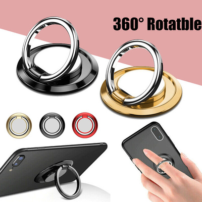 Luxury Rotatable Finger Ring Mobile Phone Holder Stand Grip