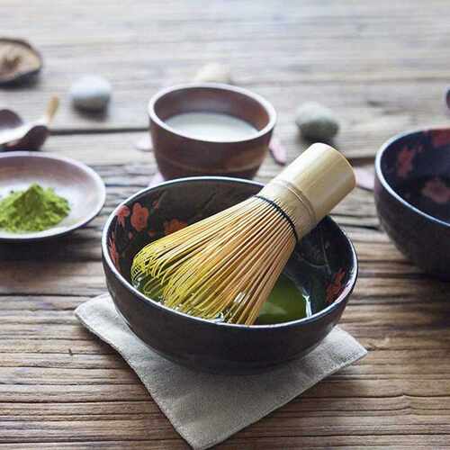 3PCS Japanese Tea Set Includes Matcha Bamboo Whisk Tradition