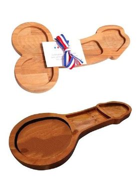 Wooden Serving Tray Special Shaped Wood Crafts Ornament