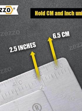 Zezzo Measuring Tape Clip Measure Precision Measuring Tool T