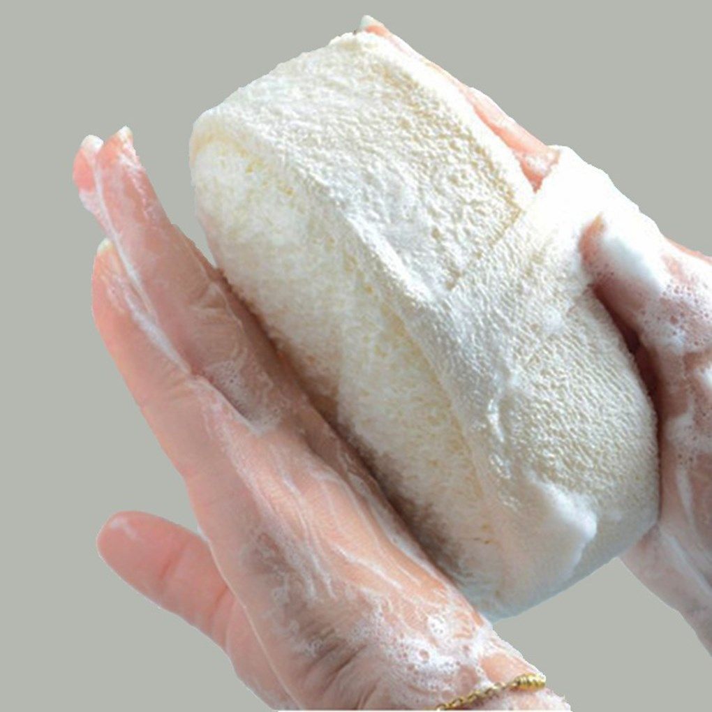soft loofah sponge bath ball shower rub for whole body heal