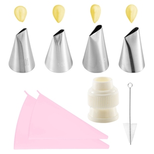 Cream Kits Waterdrop Icing Cupcakes Cake 8pcs Decorating