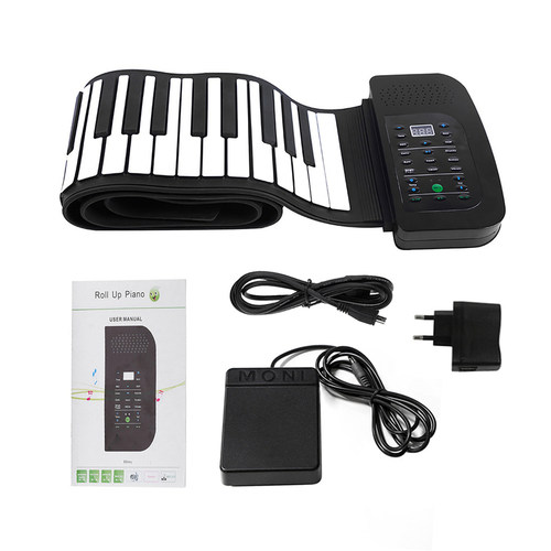 Flexible Foldable 88 Keys Electronic Keyboard Piano