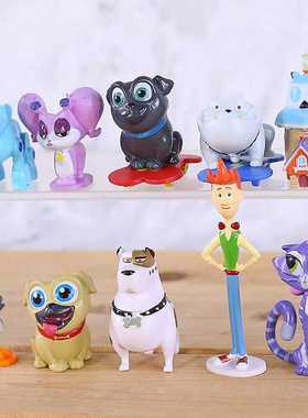 Bob dog and friends 10pcs Puppy Dog Pals Bingo Rolly pug pu