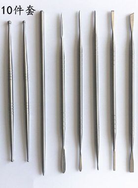 10pcs Stainless Steel Clay Sculpture Engrave Tools for