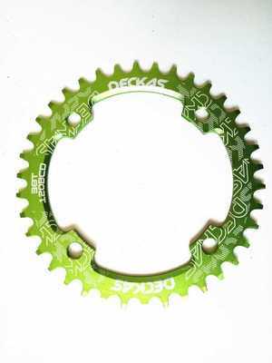 104BCD 36T/38T Mountain Bicycle Crank Chainwheel Aluminum Ch