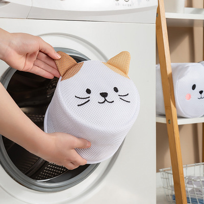 Cartoon Shape Bra Laundry Bag Foldable Washing Machine Bags