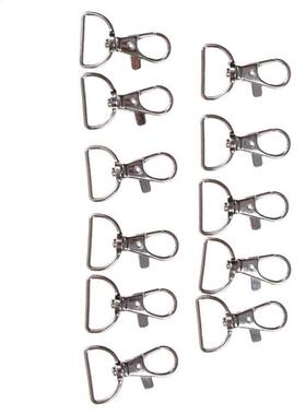 Metal Lanyard Hook Swivel Snap Hooks Key Chain Clasp Clips L