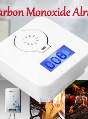 Carbon Monoxide Digital Warning Alarm Sensor Detector Temp L