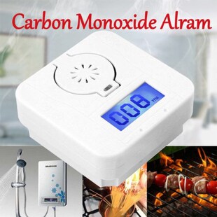 Carbon Monoxide Digital Warning Alarm Sensor Detector Temp L