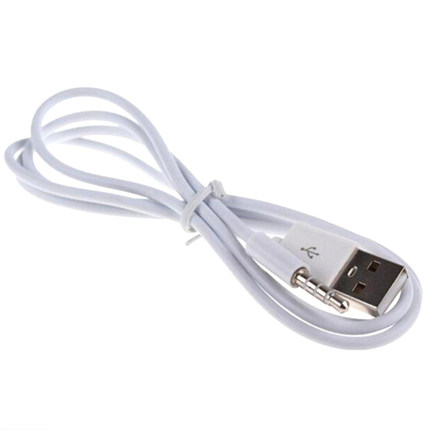 USB To Cable 3.5mm Jack To USB 2.0 Data Sync Charger