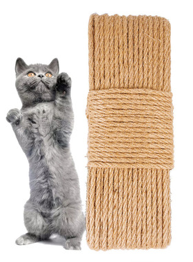 10M 30M 50M Durable Sisal Rope for Cats Scratching Toys Clim
