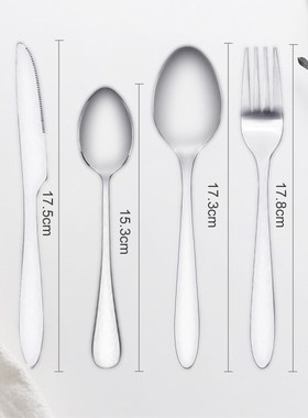 Tableware Cutlery-Set Lunch-Pack Picnic Travel Stainless-Ste