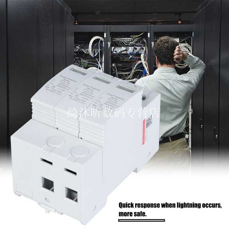 3P House Surge Protector Protection Protective Arrester Devi