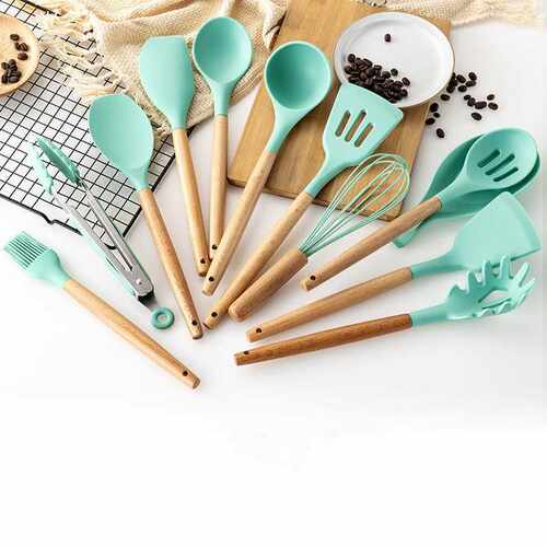 Silicone Kitchenware Cooking Utensils Heat Resistant Kitchen