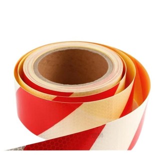 10m x 5cm Safety Warning Tape Reflective Tape Self adhesive