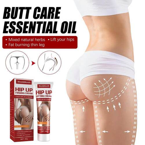 60g Buttocks Enlargement Cream Effective Hip Lift Up Compact