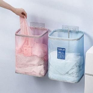 Mounted Laundry Wall Breathable Dirty Basket Foldable