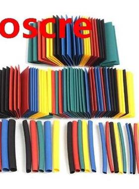 520pcs/Set Heat Shrink Tube 5 Colors 10 Sizes Insulated Slee