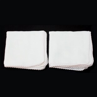 10pcs/lot Square Cotton Facial Cleansing Muslin Cloth Makeu