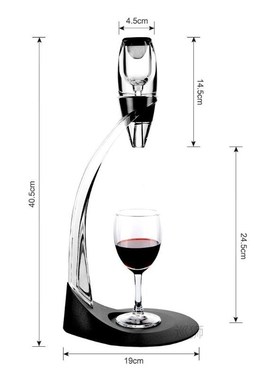 1 Set Hot New Details about new 1pcs Magic Quick Decanter Wi