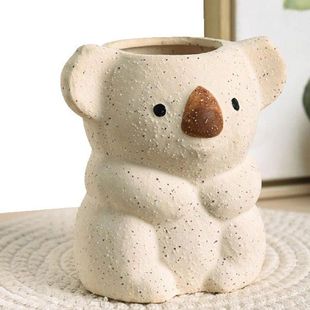 Koala Flower Pot Koala Cactus Succulent Planter Pot Ceramic