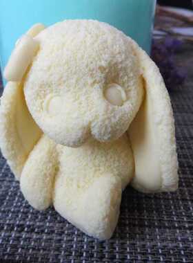 3D animals mold Rabbit bunny silicone soap mold animal candl