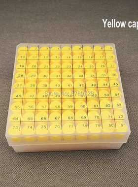 1set include one piece 81- lattice digital code Storage Box