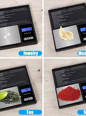 Electronic Precision Scales Milligrams Stainless Steel Digit