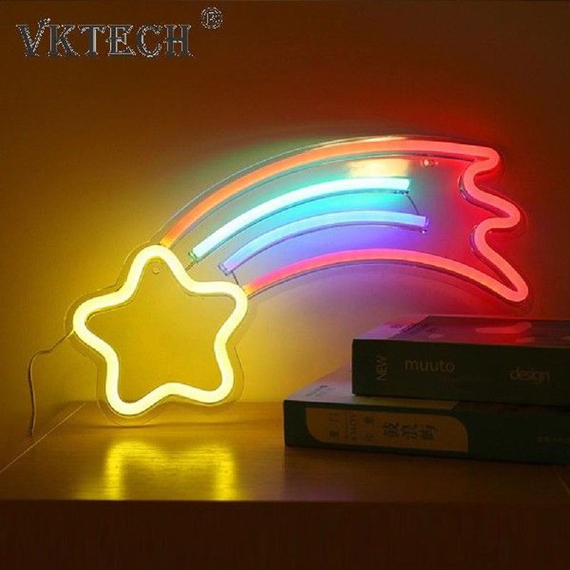 Sleeping Light Bedroom Bedside Table Lamp LED Strip Neon