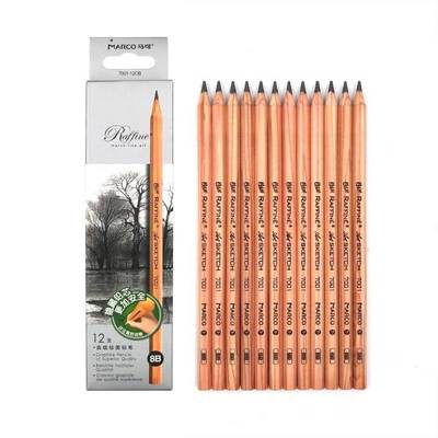 Marco Raffine Sketch Drawing Pencils Set 9B 8B 7B 6B 5B 4B