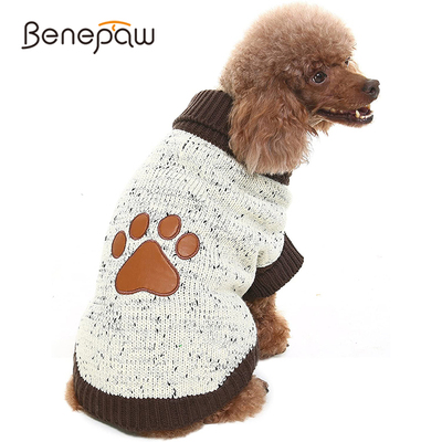 Benepaw Cosy Turtleneck Dog Sweater Autumn Winter
