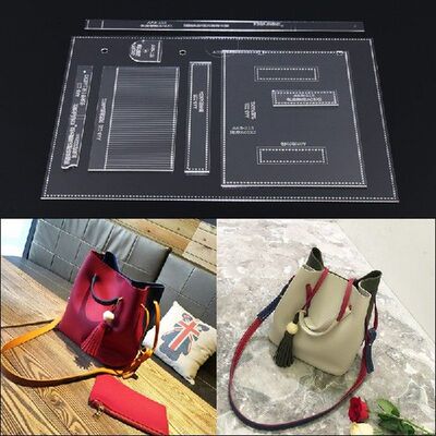 1 set DIY Acrylic Template Sewing stencils Pattern Women&amp