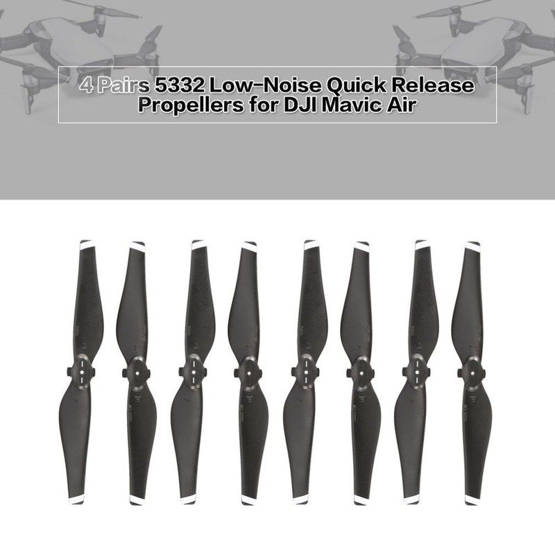 4 pairs/ 5332 propellers for dji mavic air low-noise quick r