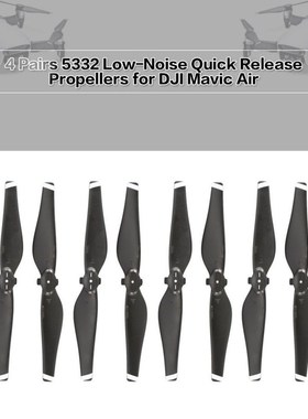 4 Pairs/ 5332 Propellers for DJI Mavic Air Low-Noise Quick R