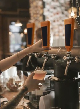 Personalized Beer Handle Home Brew Wooden Engraved Tap Handl