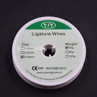 1 Rolls Dental Orthodontic Ligature Wire Round Spool Stainle