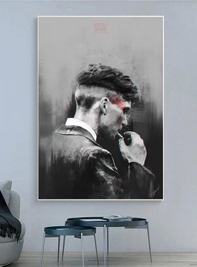 British High Score Crime Drama Peaky Blinders Poster Hight Q