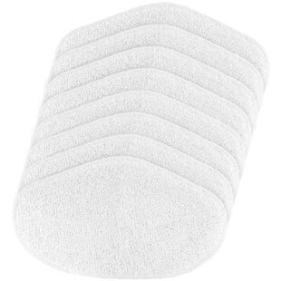 8 Pack Of Washable Replacement Microfibre Mops Cloths for