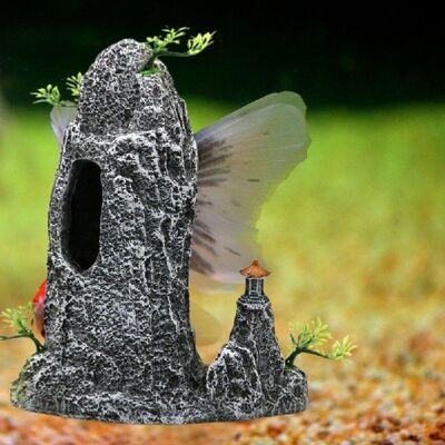 Landscaping Underwater Beautiful Fake Rock Aquarium