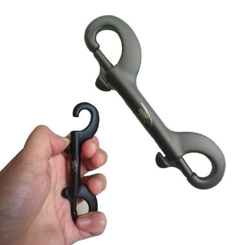 316 Stainless Steel Diving Hook Trigger Key Ring Snap Bolt