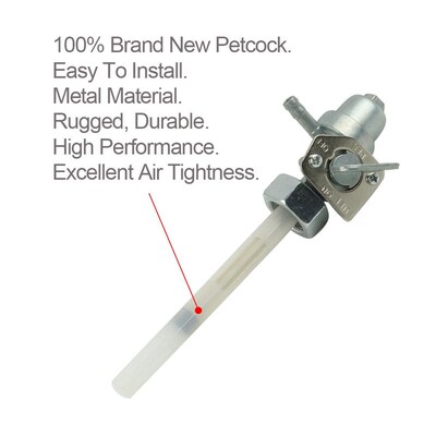 M18 18mm Fuel Tank Switch Cock Tap Valve Petcock for Honda R