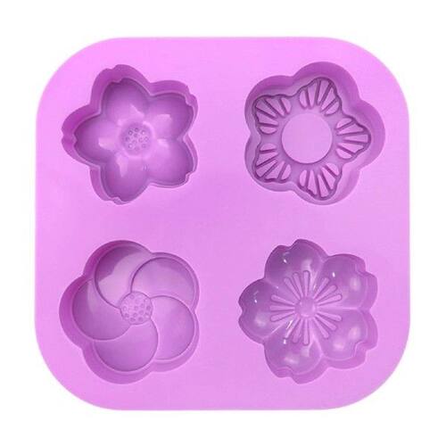 Flower Shape Cake Molds Shape Decorating Ice Cube Trays For